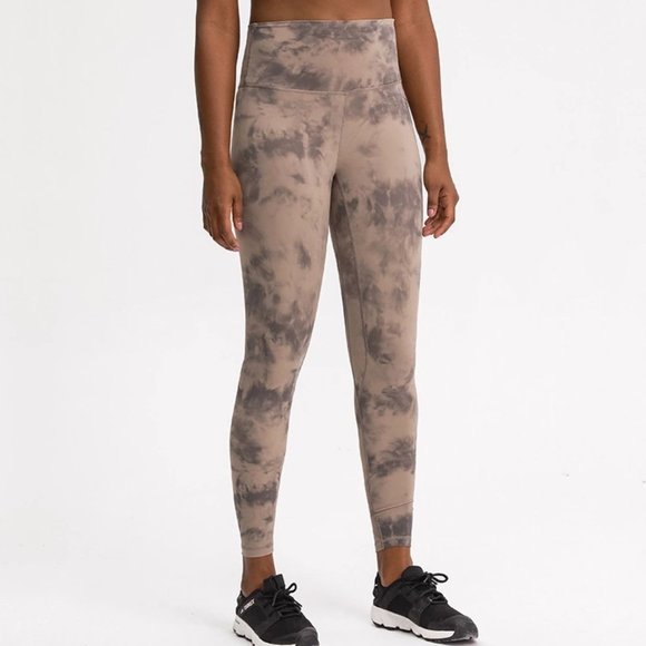 Women's Yoga Leggings Naked Feeling Tie Dye Pants - Picture 3 of 3
